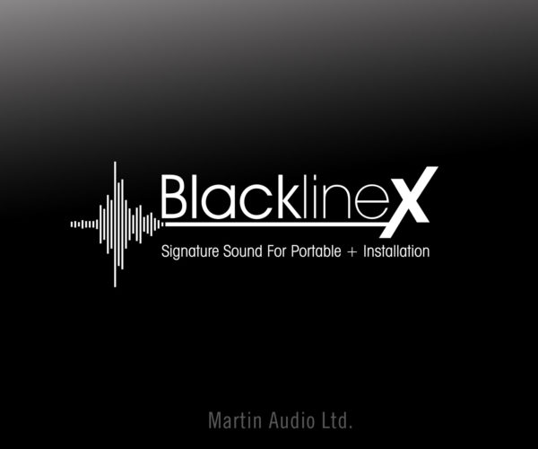 Martin Audio - BlacklineX Logo Design