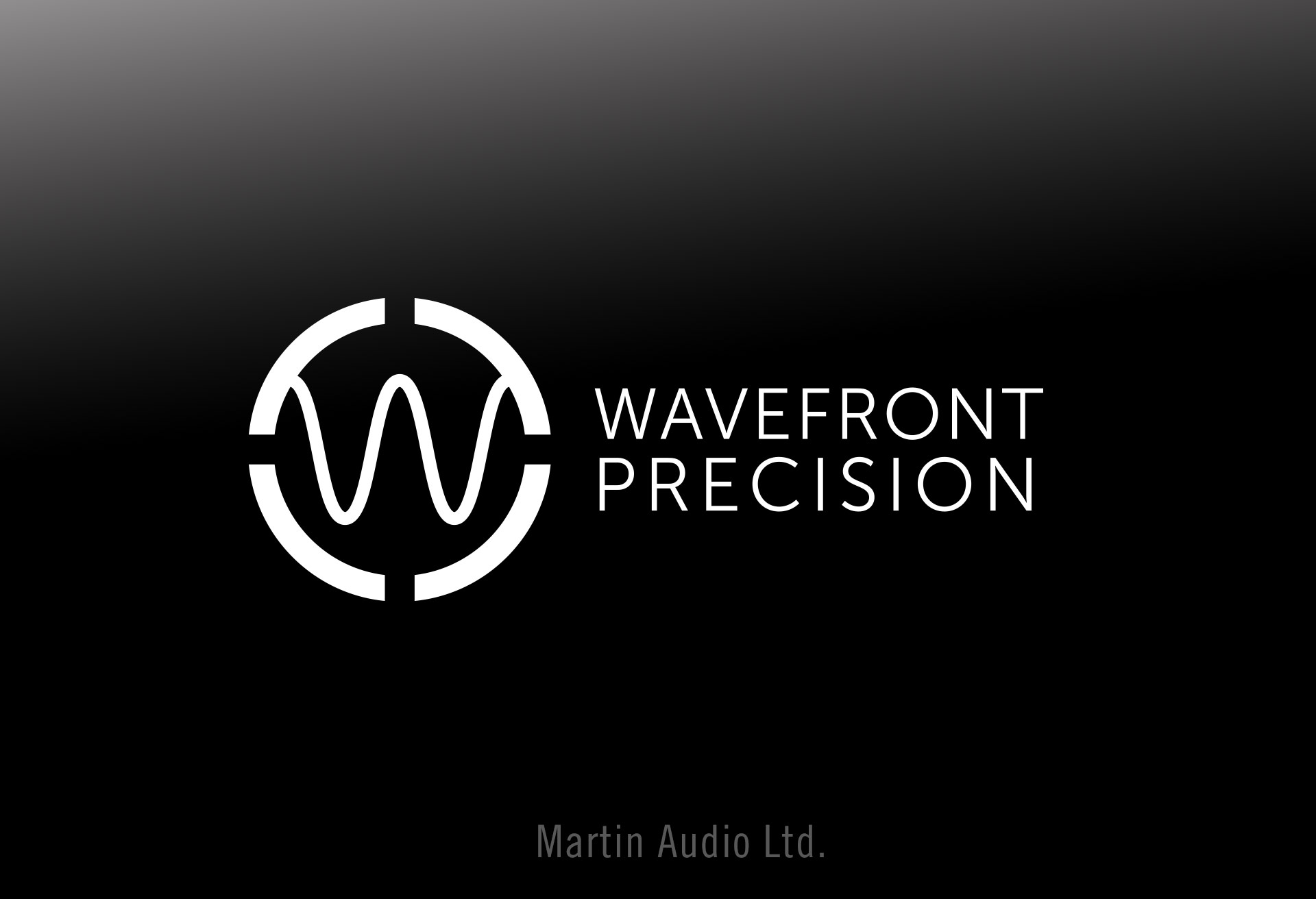 Martin Audio - Wavefront Precision Logo Design